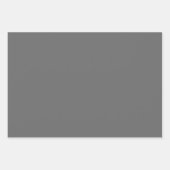 Dim Gray Geschenkpapier Set (Vorderseite 3)