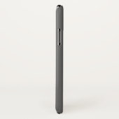 Dim Gray iPhone X Case (Hinten/Rechts)