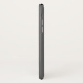 Dim Gray iPhone X Case (Hinten/Links)