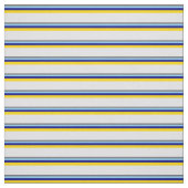 Dim Gray, Light Sky Blue, Blue, Yellow & Lavender Stoff (Muster)