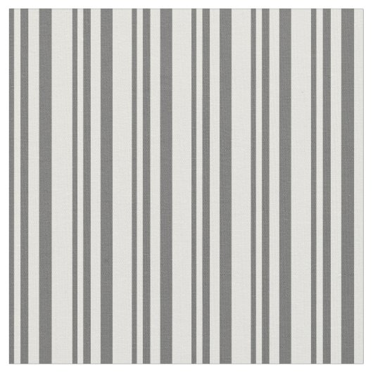 Dim Gray & Light Yellow Strip Muster Stoff (Nahaufnahme)