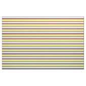 Dim Gray, Maroon, Hellgelb, Gelb und Schwarz Stoff (Fat Quarter (45,7 x 55,9 cm))