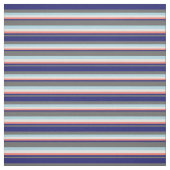 Dim Gray, Midnight Blue, Lachs, Light Cyan & Blue Stoff (Muster)