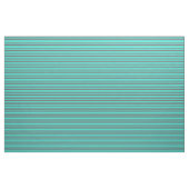 Dim Gray und Türkis Streifen Stoff (Fat Quarter (45,7 x 55,9 cm))