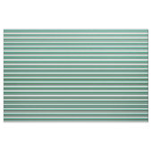 Dim Gray, White, Aqua & Dark Green Lines Stoff (Yard (91,4 cm))