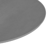 Dim Grey Round Glass Cutting Board Schneidebrett (Ecke)