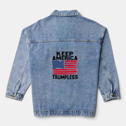 Dim-Jacke behalten in Amerika Jeansjacke (Rückseite)