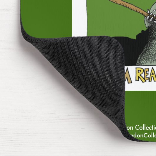 Dim Sensenmann Halloween Funny Cartoon Mouse Pad Mousepad (Ecke)