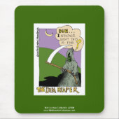 Dim Sensenmann Halloween Funny Cartoon Mouse Pad Mousepad (Vorne)