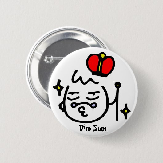 Dim Sum Button (Vorne & Hinten)