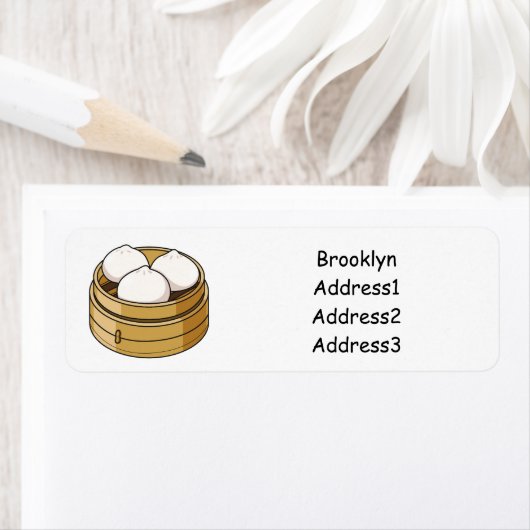 Dim sum Cartoon Illustration (Insitu)