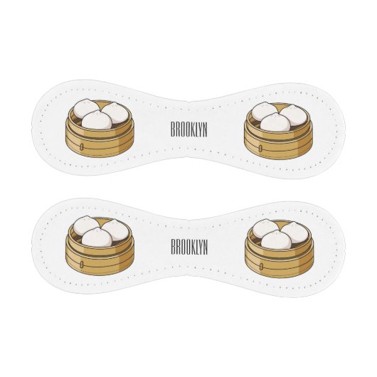 Dim sum Cartoon Illustration Baseball (Paneele)