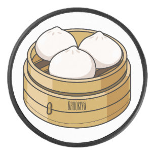 Dim sum Cartoon Illustration Eishockey Puck