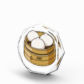 Dim sum Cartoon Illustration Fotoblock (Rechts)