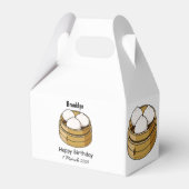 Dim sum Cartoon Illustration Geschenkschachtel (Vorderseite)