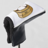 Dim sum Cartoon Illustration Golf Headcover (3/4 Vorderseite)