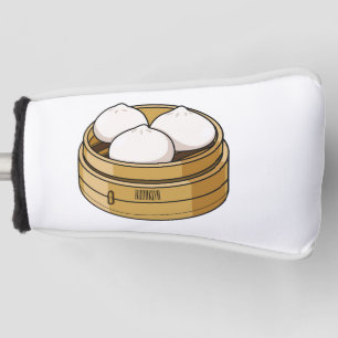 Dim sum Cartoon Illustration Golf Headcover