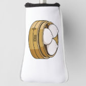 Dim sum Cartoon Illustration Golf Headcover (Rotieren 90)