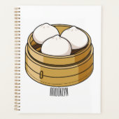 Dim sum Cartoon Illustration Planer (Vorderseite)