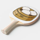 Dim sum Cartoon Illustration Tischtennis Schläger (Vorderseite)