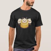 Dim Sum Dumplings asiatisches chinesisches Essen T-Shirt (Vorderseite)