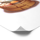 Dim Sum, Lebensmittelthema Poster (Ecke)