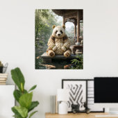 Dim Sum Panda Pavillon Poster (Heimbüro)