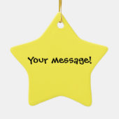 Dim Sum-Schweinefleisch Bao Shaomai chinesisches Keramik Ornament (Hinten)