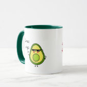 DIMA MAGHREB Niedlich Avocado Tasse für WC Marokko (Vorderseite Links)