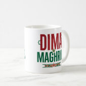 DIMA MAGHRIB Papa | Marokko Stolz Cap Kaffeetasse (VorderseiteRechts)