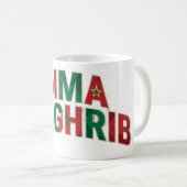 DIMA MAGHRIB Papa | Marokko Stolz Cap Kaffeetasse (VorderseiteRechts)