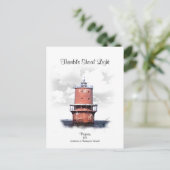 DIMBARE LEICHTKARTE POSTKARTE (Stehend Vorderseite)