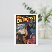 Dime Detective Magazine (Juni 1935) Postkarte (Stehend Vorderseite)