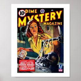 Dime Mystery Magazine (Jan. 1943) Poster