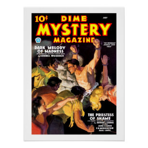 Dime Mystery Magazine (Juli 1935) Poster