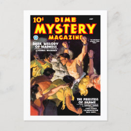 Dime Mystery Magazine (Juli 1935) Postkarte