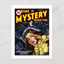 Dime Mystery Magazine (September 1946) Postkarte