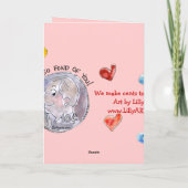 Dime so toll auf deiner Karte (Rückseite)