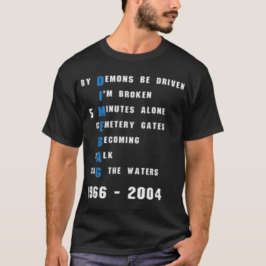 Dimebag RIP T-Shirt (Vorderseite)