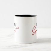 Dimelo En Espanol Spanischer zweisprachiger Lehrer Zweifarbige Tasse (Mittel)