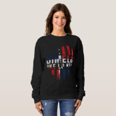 Dimelo Ke Lo Ke Dominican Republic Roots American Sweatshirt (Vorne ganz)