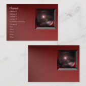 Dimension-Visitenkarte Visitenkarte (Vorne/Hinten)