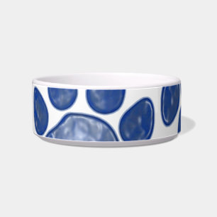Dimensional Blue Pet Bowl Napf
