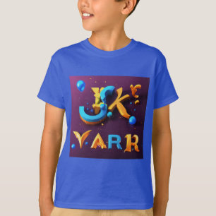 "Dimensional Elegance: 3D-Yar-Logo-T-Shirt" T-Shirt