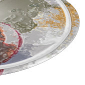 Dimensional Fruit Motif Schneidebrett (Ecke)