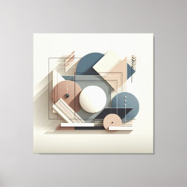 Dimensional Harmony Blocks Leinwanddruck