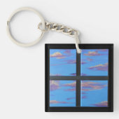 Dimensional Sky Art Schlüsselanhänger (Vorderseite)