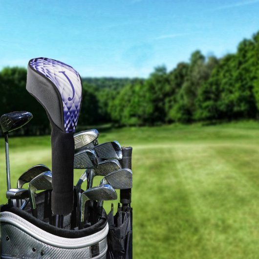 Dimensional Square Navy-J Golf Head Cover Headcover