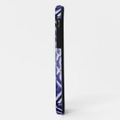 Dimensional Square-Navy-M Case-Mate iPhone Hülle (Hinten/Links)