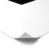 Dimensionaler Riss 3D Poster (Ecke)